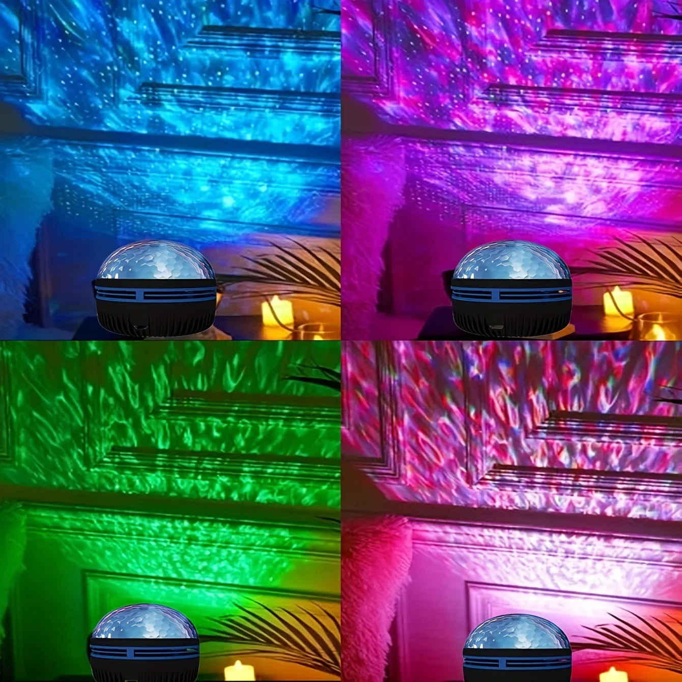 Projecteur Galaxie LED – 7 Couleurs & Télécommande | Décoration Chambre