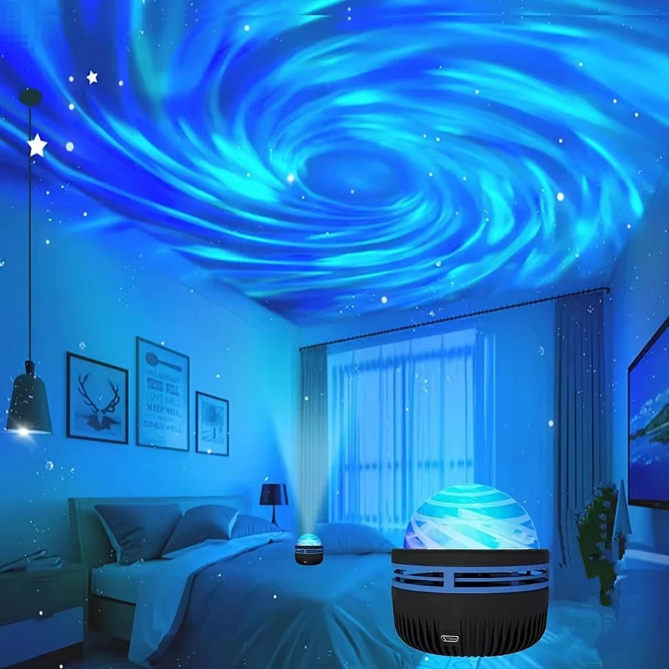 Projecteur Galaxie LED – 7 Couleurs & Télécommande | Décoration Chambre