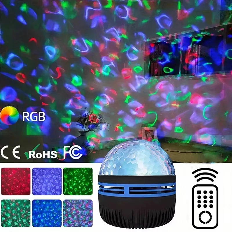 Projecteur Galaxie LED – 7 Couleurs & Télécommande | Décoration Chambre